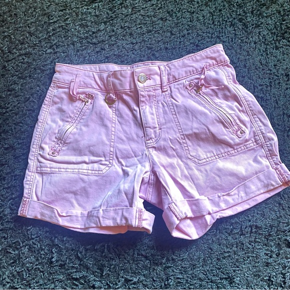 White House Black Market the Short Mid-Rise Pret-A-Play Pink Short - Picture 4 of 12